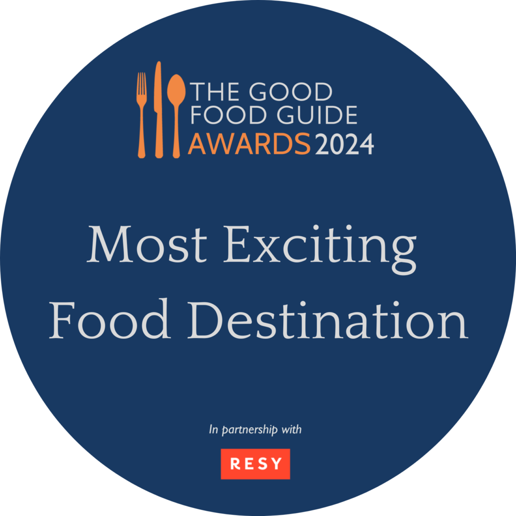 'Most Exciting Food Destination' by The Good Food Guide Awards 2024