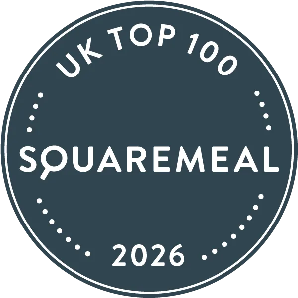 Squaremeal 2026 UK Top 100 Award